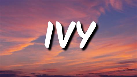 ivy lyrics|songs about ivy.